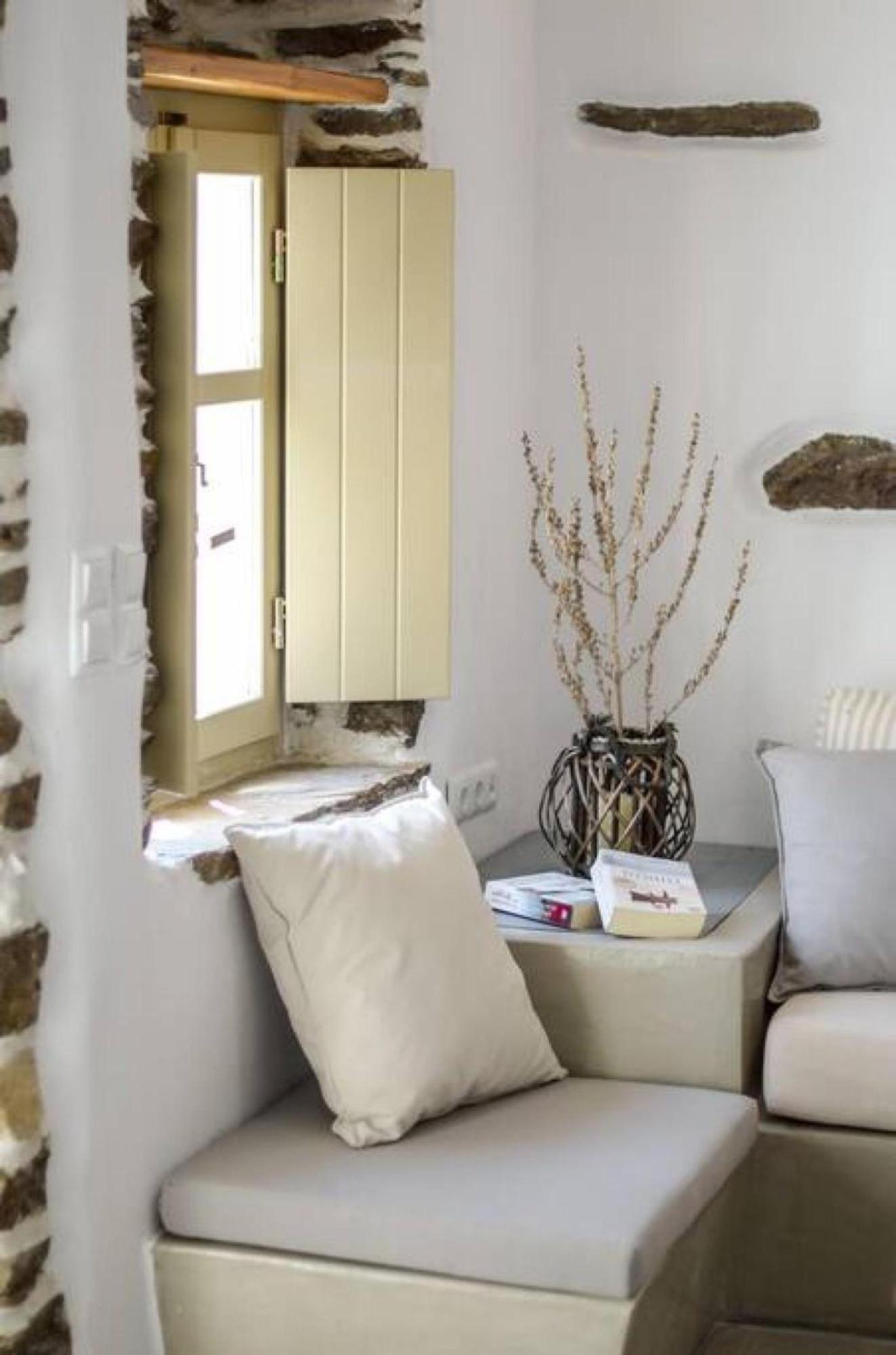 Villa Anthemion Naxos With Outdoor Jacuzzi Ano Sangrion 외부 사진