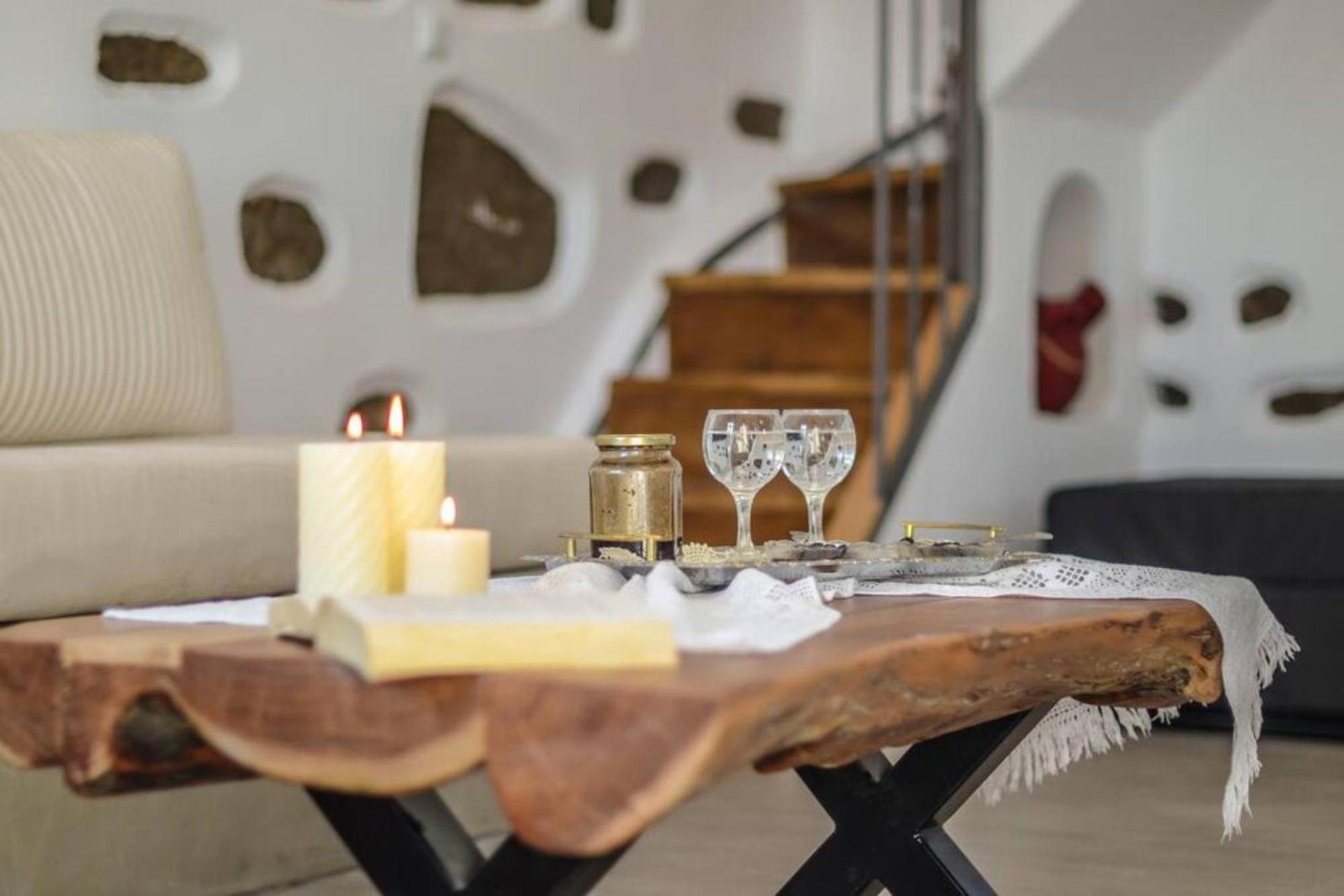 Villa Anthemion Naxos With Outdoor Jacuzzi Ano Sangrion 외부 사진
