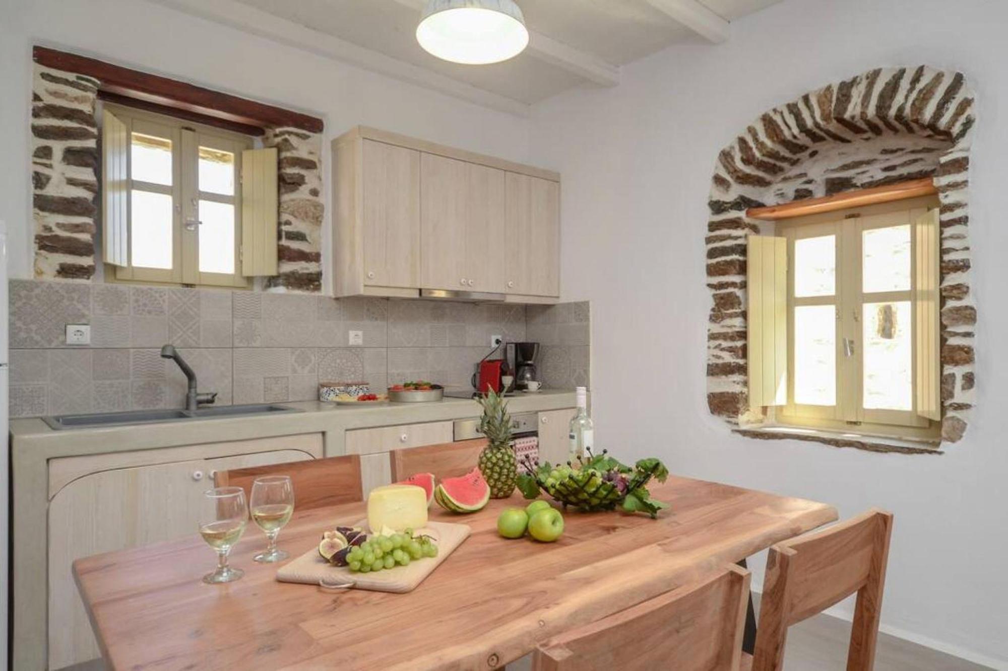 Villa Anthemion Naxos With Outdoor Jacuzzi Ano Sangrion 외부 사진